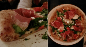 Culatello, rucola, pomodorini e fiocchi di burata